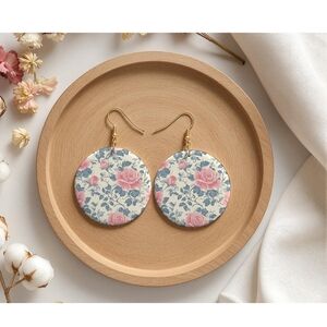 Rose Garden Floral Earrings